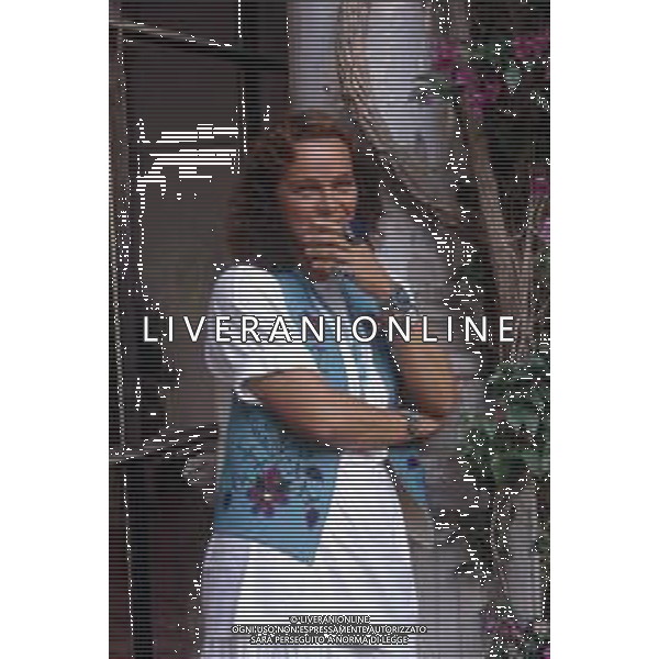 DIAP-RETROSPETTIVA LAURA ANTONELLI ATTRICE NELLA FOTO LAURA ANTONELLI A VENEZIA NELL\'ANNO 1989 AG ALDO LIVERANI SAS