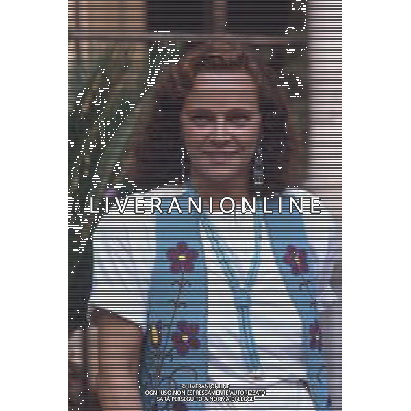 DIAP-RETROSPETTIVA LAURA ANTONELLI ATTRICE NELLA FOTO LAURA ANTONELLI A VENEZIA NELL\'ANNO 1989 AG ALDO LIVERANI SAS