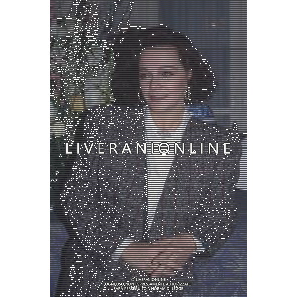 DIAP-RETROSPETTIVA LAURA ANTONELLI ATTRICE NELLA FOTO LAURA ANTONELLI A VENEZIA NELL\'ANNO 1989 AG ALDO LIVERANI SAS