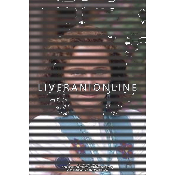 DIAP-RETROSPETTIVA LAURA ANTONELLI ATTRICE NELLA FOTO LAURA ANTONELLI A VENEZIA NELL\'ANNO 1989 AG ALDO LIVERANI SAS