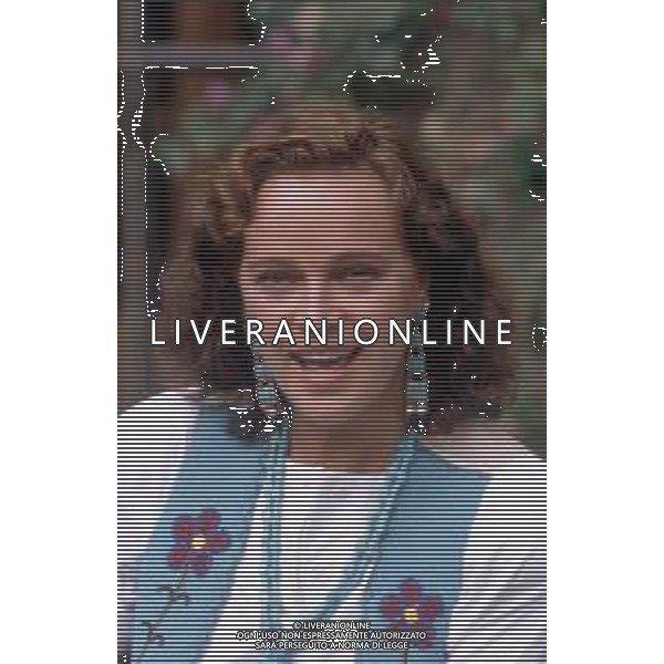 DIAP-RETROSPETTIVA LAURA ANTONELLI ATTRICE NELLA FOTO LAURA ANTONELLI A VENEZIA NELL\'ANNO 1989 AG ALDO LIVERANI SAS