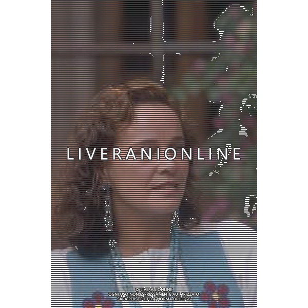 DIAP-RETROSPETTIVA LAURA ANTONELLI ATTRICE NELLA FOTO LAURA ANTONELLI A VENEZIA NELL\'ANNO 1989 AG ALDO LIVERANI SAS