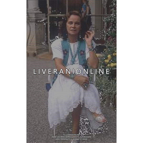 DIAP-RETROSPETTIVA LAURA ANTONELLI ATTRICE NELLA FOTO LAURA ANTONELLI A VENEZIA NELL\'ANNO 1989 AG ALDO LIVERANI SAS
