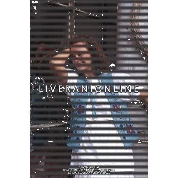 DIAP-RETROSPETTIVA LAURA ANTONELLI ATTRICE NELLA FOTO LAURA ANTONELLI A VENEZIA NELL\'ANNO 1989 AG ALDO LIVERANI SAS