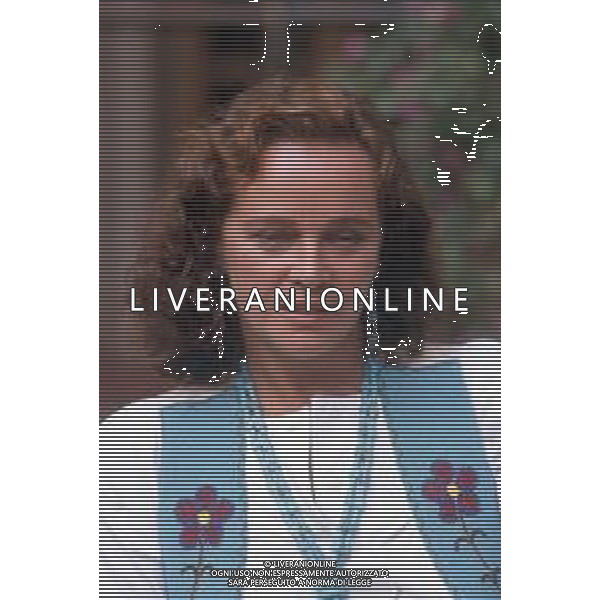 DIAP-RETROSPETTIVA LAURA ANTONELLI ATTRICE NELLA FOTO LAURA ANTONELLI A VENEZIA NELL\'ANNO 1989 AG ALDO LIVERANI SAS