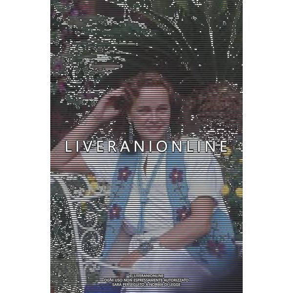 DIAP-RETROSPETTIVA LAURA ANTONELLI ATTRICE NELLA FOTO LAURA ANTONELLI A VENEZIA NELL\'ANNO 1989 AG ALDO LIVERANI SAS