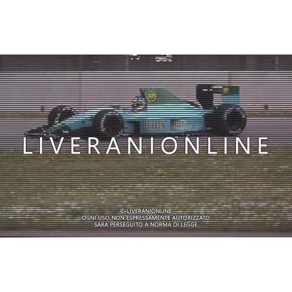 DIAP-RETROSPETTIVA IVAN CAPELLI PILOTA F1 NELLA FOTO IVAN CAPELLI NELL\'ANNO 1990 CON LA SCUDERIA LEYTON HOUSE AG ALDO LIVERANI SAS
