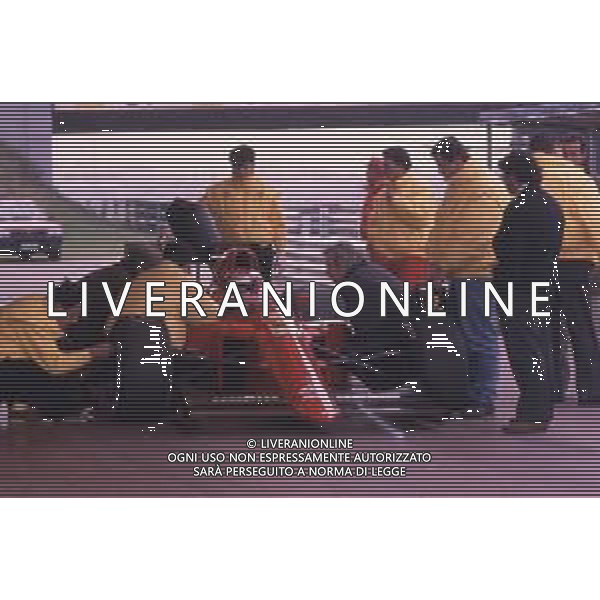 DIAP-RETROSPETTIVA JEAN ALESI PILOTA F1 NELLA FOTO JEAN ALESI NELL\'ANNO 1990 AG ALDO LIVERANI SAS