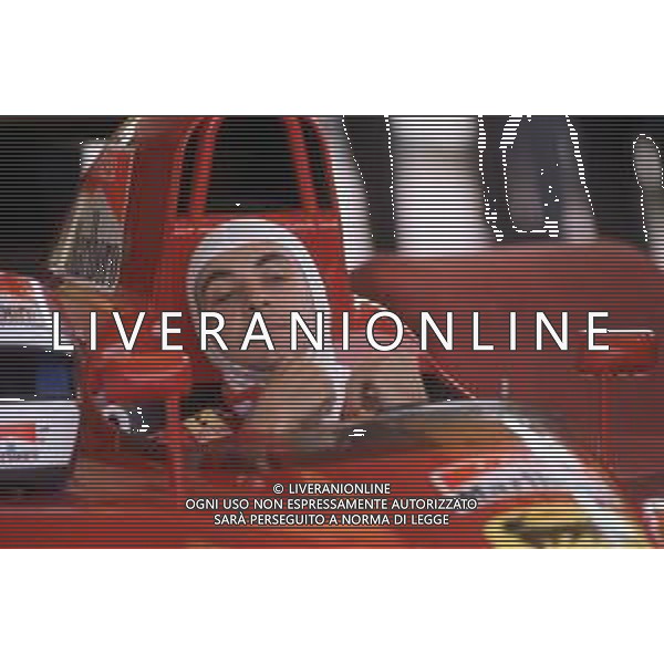 DIAP-RETROSPETTIVA JEAN ALESI PILOTA F1 NELLA FOTO JEAN ALESI NELL\'ANNO 1990 AG ALDO LIVERANI SAS