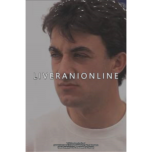 DIAP-RETROSPETTIVA JEAN ALESI PILOTA F1 NELLA FOTO JEAN ALESI NELL\'ANNO 1990 AG ALDO LIVERANI SAS