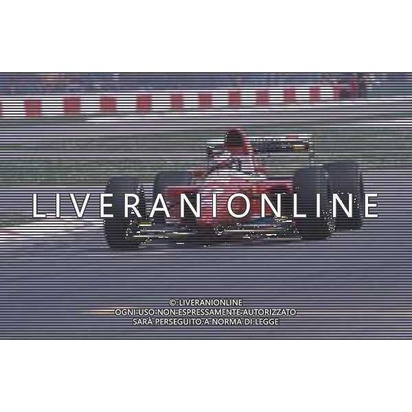 DIAP-RETROSPETTIVA JEAN ALESI PILOTA F1 NELLA FOTO JEAN ALESI NELL\'ANNO 1990 AG ALDO LIVERANI SAS