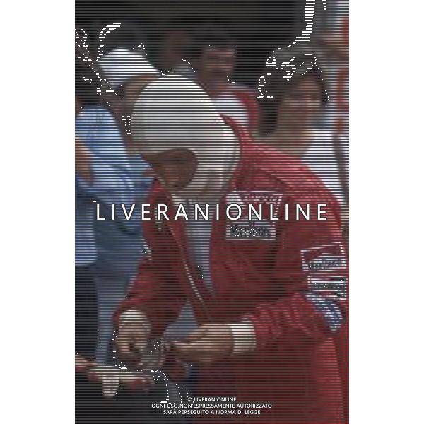 DIAP-RETROSPETTIVA RENE\'ARNOUX PILOYA F1 NELLA FOTO RENE\' ARNOUX AG ALDO LIVERANI SAS