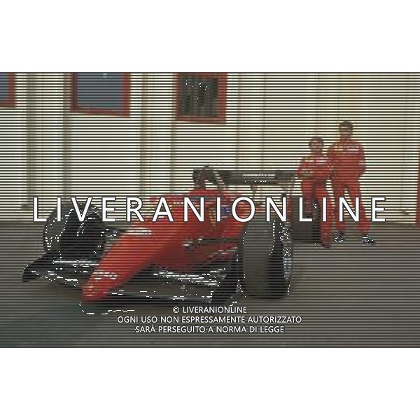 DIAP-RETROSPETTIVA RENE\'ARNOUX PILOYA F1 NELLA FOTO RENE\' ARNOUX CON MICHELE ALBORETO AG ALDO LIVERANI SAS