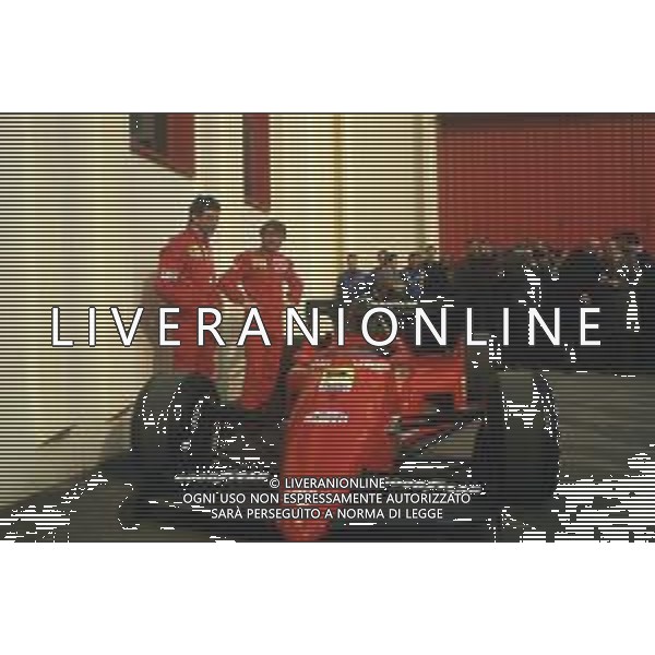 DIAP-RETROSPETTIVA RENE\'ARNOUX PILOYA F1 NELLA FOTO RENE\' ARNOUX CON MICHELE ALBORETO AG ALDO LIVERANI SAS