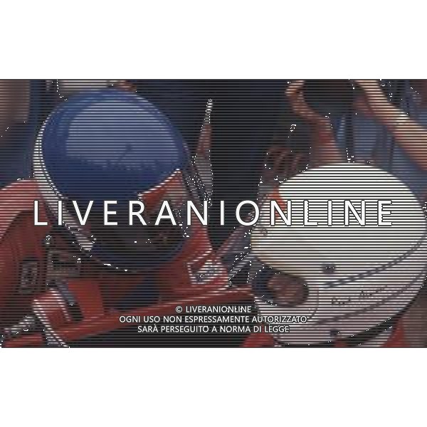 DIAP-RETROSPETTIVA PATRICK TAMBAY PILOTA F1 NELLA FOTO PATRICK TAMBAY AG ALDO LIVERANI SAS