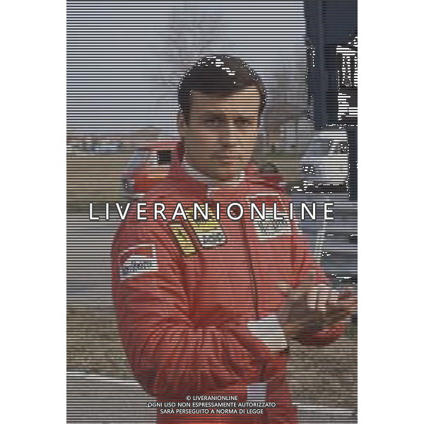 DIAP-RETROSPETTIVA PATRICK TAMBAY PILOTA F1 NELLA FOTO PATRICK TAMBAY AG ALDO LIVERANI SAS