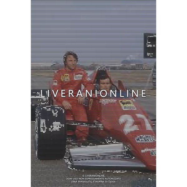DIAP-RETROSPETTIVA PATRICK TAMBAY PILOTA F1 NELLA FOTO PATRICK TAMBAY CON RENE\' ARNOUX AG ALDO LIVERANI SAS