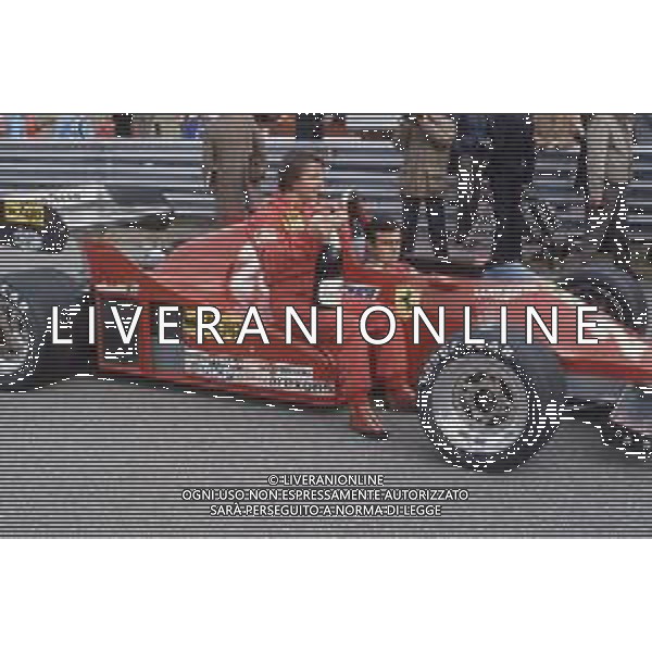 DIAP-RETROSPETTIVA PATRICK TAMBAY PILOTA F1 NELLA FOTO PATRICK TAMBAY CON RENE\' ARNOUX AG ALDO LIVERANI SAS