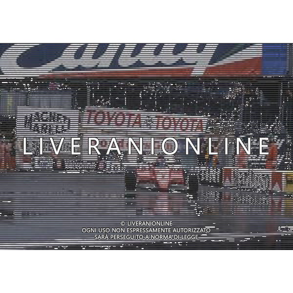 DIAP-RETROSPETTIVA PATRICK TAMBAY PILOTA F1 NELLA FOTO PATRICK TAMBAY AG ALDO LIVERANI SAS