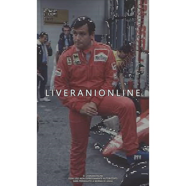 DIAP-RETROSPETTIVA PATRICK TAMBAY PILOTA F1 NELLA FOTO PATRICK TAMBAY AG ALDO LIVERANI SAS