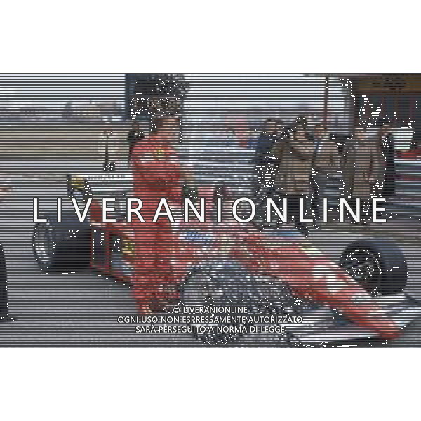DIAP-RETROSPETTIVA PATRICK TAMBAY PILOTA F1 NELLA FOTO PATRICK TAMBAY CON RENE\' ARNOUX AG ALDO LIVERANI SAS