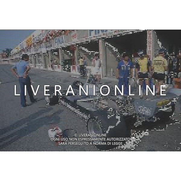 DIAP-RETROSPETTIVA PATRICK TAMBAY PILOTA F1 NELLA FOTO PATRICK TAMBAY AG ALDO LIVERANI SAS