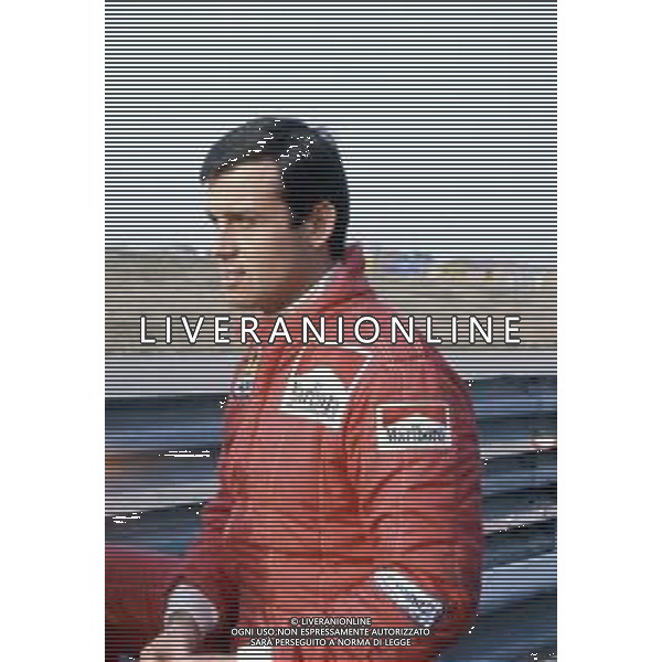 DIAP-RETROSPETTIVA PATRICK TAMBAY PILOTA F1 NELLA FOTO PATRICK TAMBAY AG ALDO LIVERANI SAS
