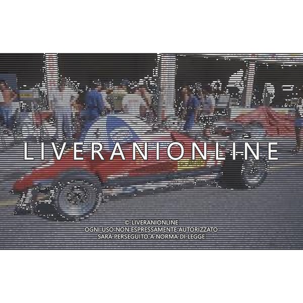 DIAP-RETROSPETTIVA PATRICK TAMBAY PILOTA F1 NELLA FOTO PATRICK TAMBAY AG ALDO LIVERANI SAS