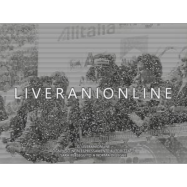 ST-RETROSPETTIVA PATRICK TAMBAY PILOTA F1 NELLA FOTO PATRICK TAMBAY CON RENE\' ARNOUX E ALAIN PROST A IMOLA AG ALDO LIVERANI SAS