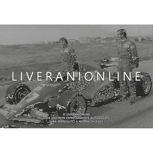 ST-RETROSPETTIVA PATRICK TAMBAY PILOTA F1 NELLA FOTO PATRICK TAMBAY CON RENE\' ARNOUX AG ALDO LIVERANI SAS 