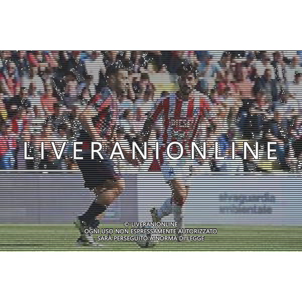 Serie C 2024-2025 Playoff Stadio Ezio Scida (Crotone) Nella foto: Andrea Gallo e Nicola Rauti Andrea Rosito @Agenzia Liverani Sas -Crotone - Vicenza Playoff Lega Pro Campionato Calcio Serie C - 18.05.2025