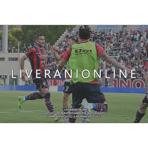 Serie C 2024-2025 Playoff Stadio Ezio Scida (Crotone) Nella foto: Jacopo Murani festa gol Andrea Rosito @Agenzia Liverani Sas -Crotone - Vicenza Playoff Lega Pro Campionato Calcio Serie C - 18.05.2025