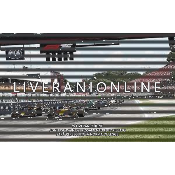 IMOLA 18 05 2025 IMOLA DOMENICA AUTODROMO ENZO E DINO FERRARI DOMENICA FORMULA 1 GRAN PREMIO DEL MADE IN ITALY E DELL\'EMILIA ROMAGNA NELLA FOTO PARTENZA FORMULA 1 ©SANNA - AGENZIA ALDO LIVERANI SAS