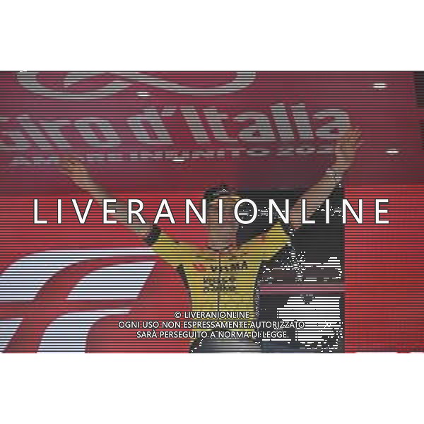 18-05-2025 Giro D\'italia; Tappa 09 Gubbio - Siena; 2025, Visma - Lease A Bike; Van Aert, Wout; Siena; foto stefano sirotti-ag aldo liverani sas