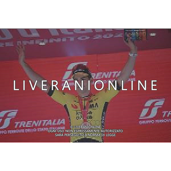 18-05-2025 Giro D\'italia; Tappa 09 Gubbio - Siena; 2025, Visma - Lease A Bike; Van Aert, Wout; Siena; foto stefano sirotti-ag aldo liverani sas