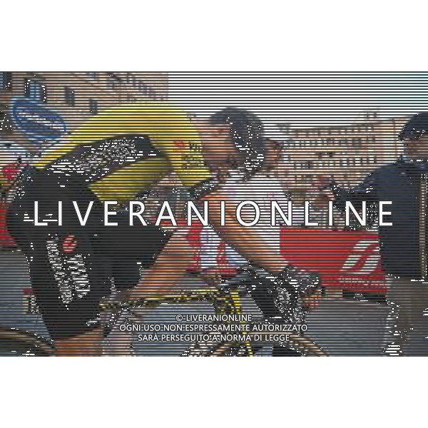 18-05-2025 Giro D\'italia; Tappa 09 Gubbio - Siena; 2025, Visma - Lease A Bike; Van Aert, Wout; Siena; foto stefano sirotti-ag aldo liverani sas