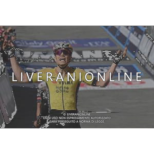 18-05-2025 Giro D\'italia; Tappa 09 Gubbio - Siena; 2025, Visma - Lease A Bike; Van Aert, Wout; Siena; foto stefano sirotti-ag aldo liverani sas