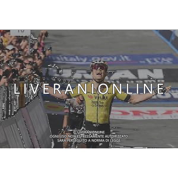 18-05-2025 Giro D\'italia; Tappa 09 Gubbio - Siena; 2025, Visma - Lease A Bike; Van Aert, Wout; Siena; foto stefano sirotti-ag aldo liverani sas