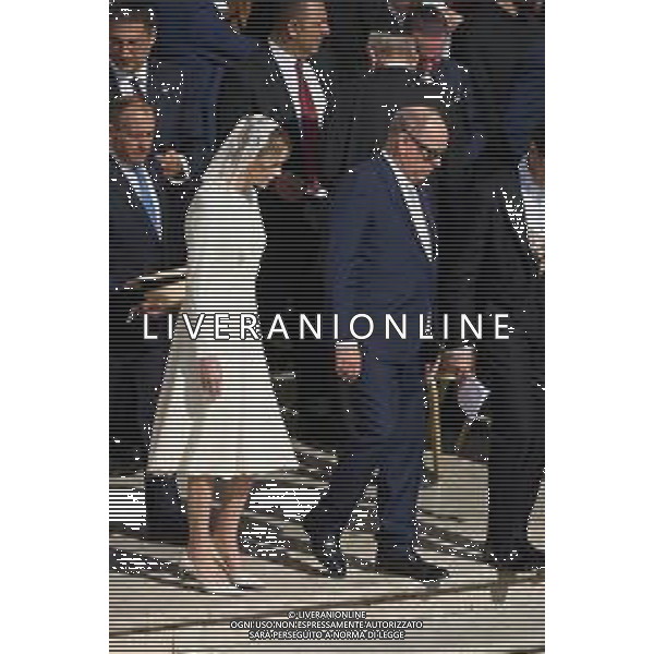 ROMA - 18 Maggio 2025 Celebrazione Eucaristica per l’inizio del Ministero Petrino del Vescovo di Roma Leone XIV Nella Foto: Principe Alberto di Monaco con la moglie Charlene, Princess of Monaco Andrea Bracaglia- AGENZIA ALDO LIVERANI SAS