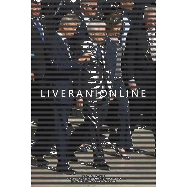 ROMA - 18 Maggio 2025 Celebrazione Eucaristica per l’inizio del Ministero Petrino del Vescovo di Roma Leone XIV Nella Foto: Sergio Mattarella con la figlia Laura Mattarella Andrea Bracaglia- AGENZIA ALDO LIVERANI SAS