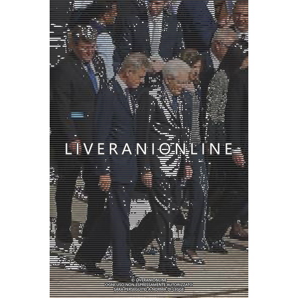 ROMA - 18 Maggio 2025 Celebrazione Eucaristica per l’inizio del Ministero Petrino del Vescovo di Roma Leone XIV Nella Foto: Sergio Mattarella con la figlia Laura Mattarella Andrea Bracaglia- AGENZIA ALDO LIVERANI SAS