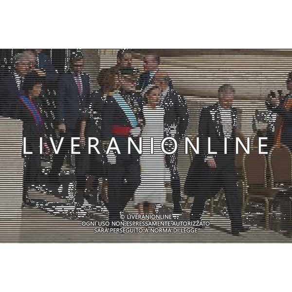 ROMA - 18 Maggio 2025 Celebrazione Eucaristica per l’inizio del Ministero Petrino del Vescovo di Roma Leone XIV Nella Foto: Filippo VI Re di Spagna con la moglie Letizia Ortiz Andrea Bracaglia- AGENZIA ALDO LIVERANI SAS