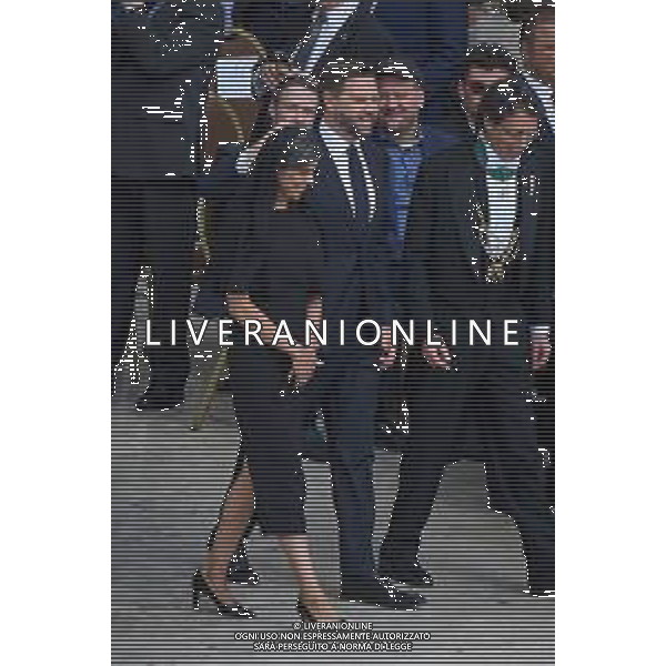 ROMA - 18 Maggio 2025 Celebrazione Eucaristica per l’inizio del Ministero Petrino del Vescovo di Roma Leone XIV Nella Foto: JD Vance Vicepresidente degli Stati Uniti d’America con la moglie Usha Vance Andrea Bracaglia- AGENZIA ALDO LIVERANI SAS