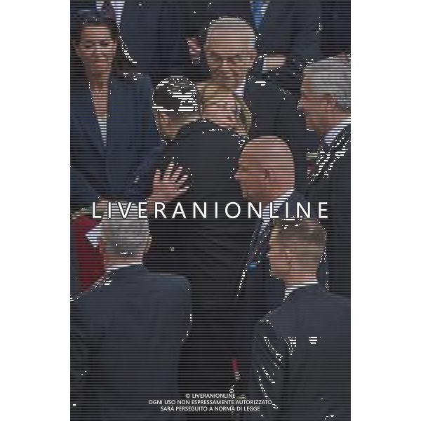 ROMA - 18 Maggio 2025 Celebrazione Eucaristica per l’inizio del Ministero Petrino del Vescovo di Roma Leone XIV Nella Foto: Volodymyr Zelensky con Giorgia Meloni Andrea Bracaglia- AGENZIA ALDO LIVERANI SAS