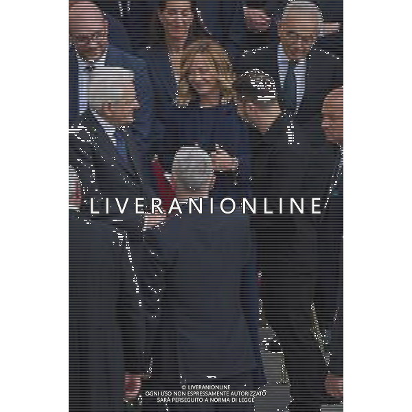 ROMA - 18 Maggio 2025 Celebrazione Eucaristica per l’inizio del Ministero Petrino del Vescovo di Roma Leone XIV Nella Foto: Volodymyr Zelensky, Giorgia Meloni, Sergio Mattarella, Lorenzo Fontana Andrea Bracaglia- AGENZIA ALDO LIVERANI SAS