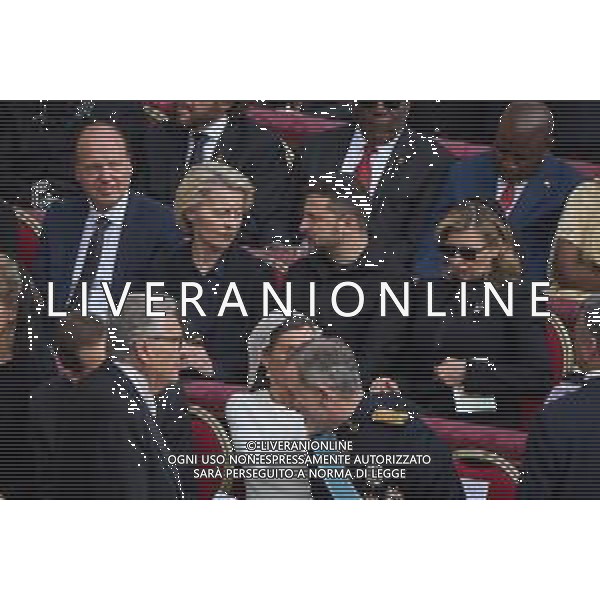 ROMA - 18 Maggio 2025 Celebrazione Eucaristica per l’inizio del Ministero Petrino del Vescovo di Roma Leone XIV Nella Foto: Ursula von der Leyen, Volodymyr Zelensky, Olena Zelenska Andrea Bracaglia- AGENZIA ALDO LIVERANI SAS