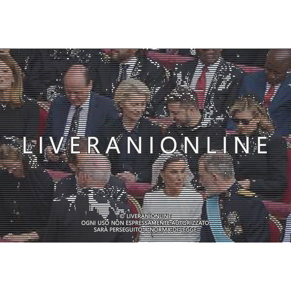 ROMA - 18 Maggio 2025 Celebrazione Eucaristica per l’inizio del Ministero Petrino del Vescovo di Roma Leone XIV Nella Foto: Ursula von der Leyen, Volodymyr Zelensky, Olena Zelenska Andrea Bracaglia- AGENZIA ALDO LIVERANI SAS