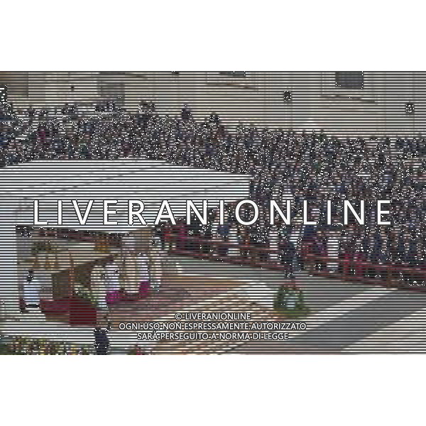 ROMA - 18 Maggio 2025 Celebrazione Eucaristica per l’inizio del Ministero Petrino del Vescovo di Roma Leone XIV Nella Foto: Papa Leone XIV Andrea Bracaglia- AGENZIA ALDO LIVERANI SAS