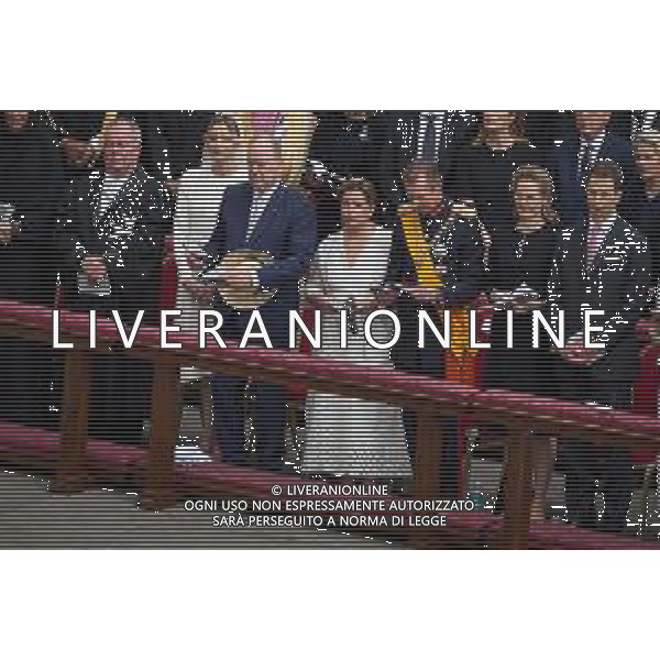 ROMA - 18 Maggio 2025 Celebrazione Eucaristica per l’inizio del Ministero Petrino del Vescovo di Roma Leone XIV Nella Foto: Prince Alberto di Monaco - Charlene, Princess of Monaco, Henri, Grand Duke of Luxembourg and his wife Maria Teresa, Grand Duchess of Luxembourg Andrea Bracaglia- AGENZIA ALDO LIVERANI SAS