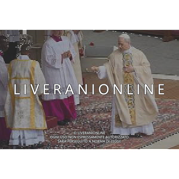 ROMA - 18 Maggio 2025 Celebrazione Eucaristica per l’inizio del Ministero Petrino del Vescovo di Roma Leone XIV Nella Foto: Pope Leone XIV Andrea Bracaglia- AGENZIA ALDO LIVERANI SAS